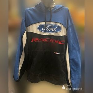 NASCAR Ford Racing Vintage Colorblock Hoodie